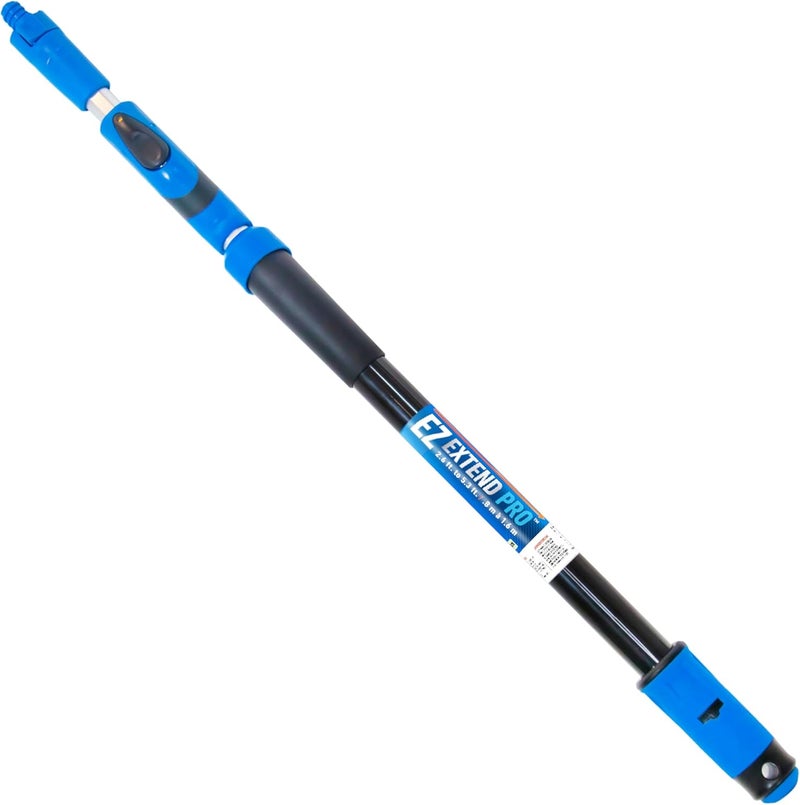 Unger عمود تلسكوبي احترافي Lock-On EZ Extend Pro، تمديد من 2.6’ إلى 5.3’، عمود تلسكوبي لتنظيف الأرضيات والوصول العالي، يستخدم مع ممسحات، رؤوس مكنسة، رؤوس فرشاة والمزيد، داخلي/خارجي - Image 1